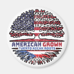 Puerto Rico Puerto Rican US American USA United Magnet