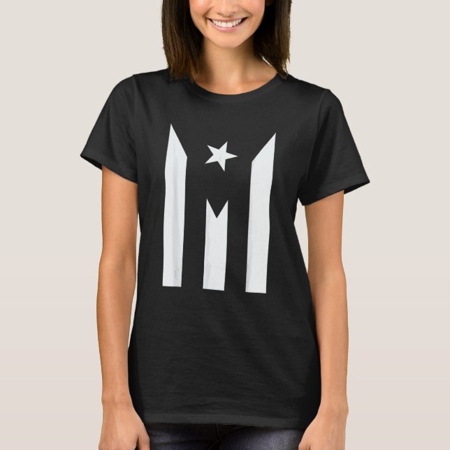 Puerto Rico Resiste Boricua Flag Se Levanta  Patri T-Shirt (Front)