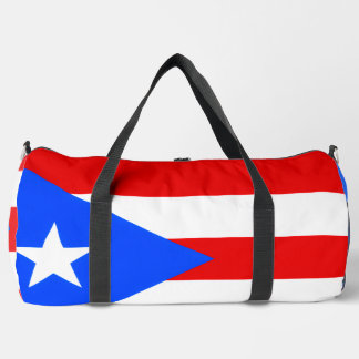Puerto Rico Rican Flag Stadium Duffle Bag