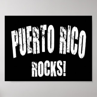 Puerto Rico Rocks! Poster