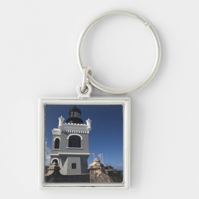 Puerto Rico, San Juan, Old San Juan, El Morro Key Ring (Front)