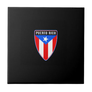 Puerto Rico Shield Tile