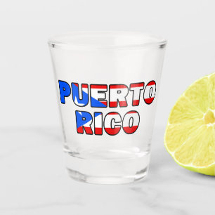 Puerto Rico Shot Glass