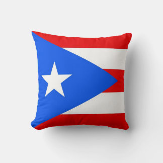 Puerto Rico State Flag American MoJo Pillow