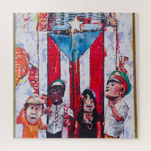 Puerto Rico Street Art Jigsaw Puzzle
