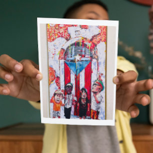 Puerto Rico Street Art  Postcard