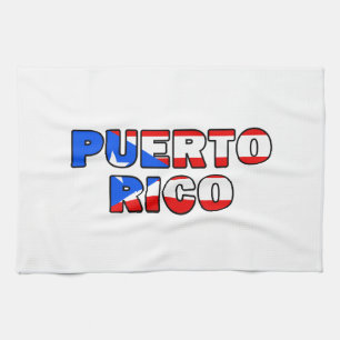 Puerto Rico Tea Towel
