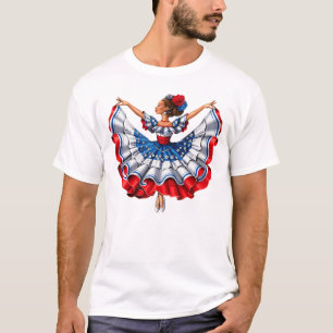 Puerto Rico Traditional Dancer T-Shirt