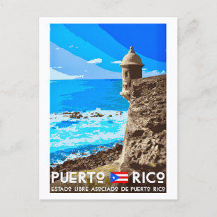 Puerto Rico Travel  Postcard