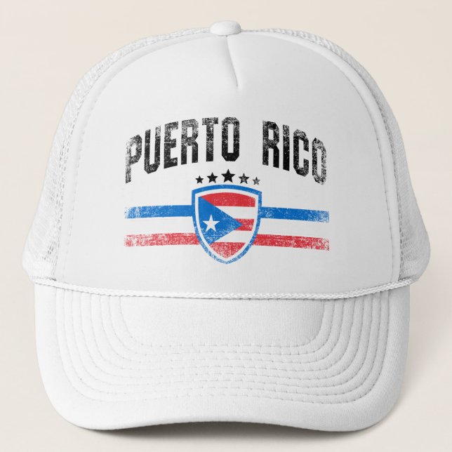 Puerto Rico Trucker Hat (Front)