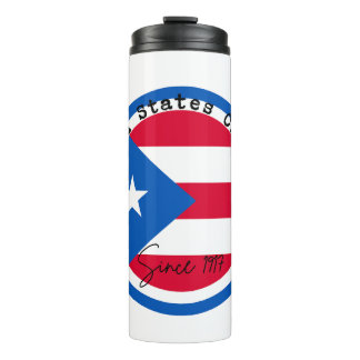Puerto Rico United States Citizen Since 1917 Thermal Tumbler