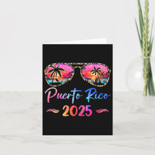 Puerto Rico Vacation 2025 Matching Group Family Su Card