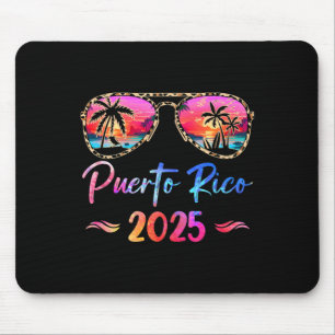 Puerto Rico Vacation 2025 Matching Group Family Su Mouse Mat