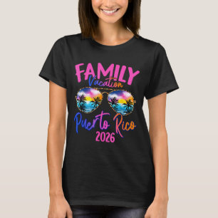 Puerto Rico Vacation 2026 Souvenir Matching Family T-Shirt