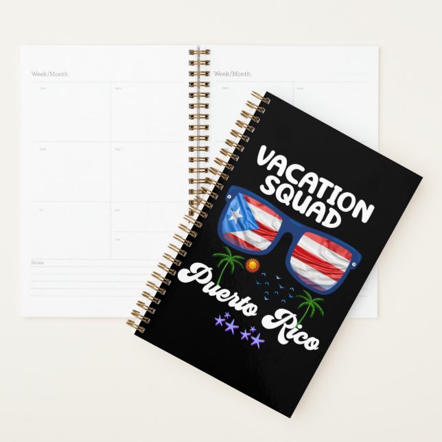 Puerto Rico Vacation Squad Group Matching  Planner (Display)