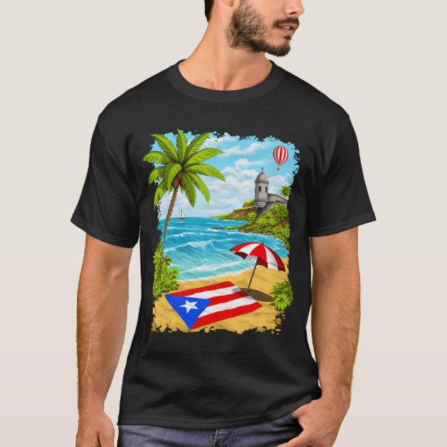 Puerto Rico Vacation T-Shirt (Front)
