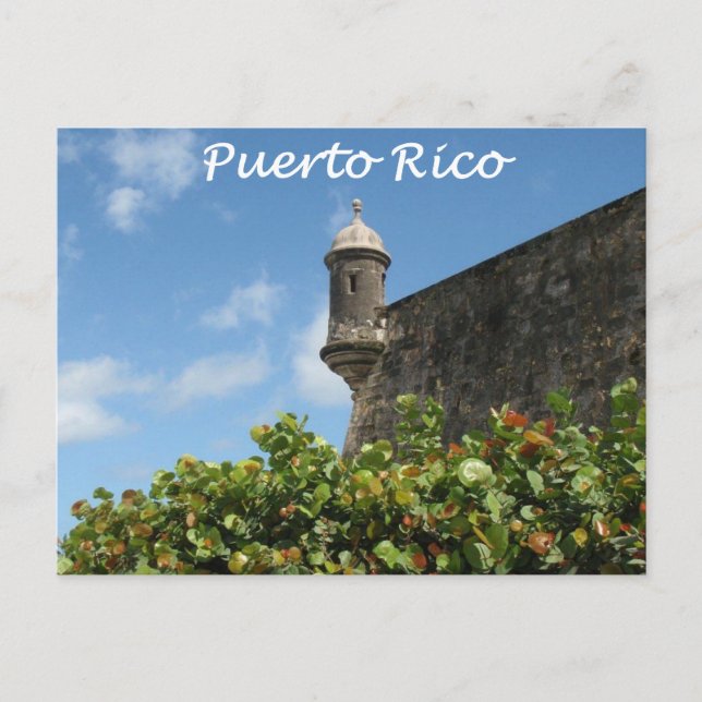Puerto Rico View Postcard (Front)