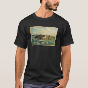 Puerto Rico Vintage Travel T-shirt