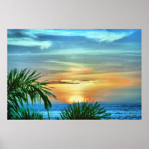 Puerto Sunset 1557 Art Print