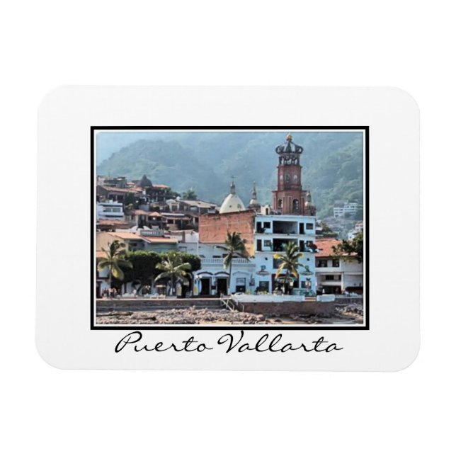 Puerto Vallarta downtown Magnet (Horizontal)