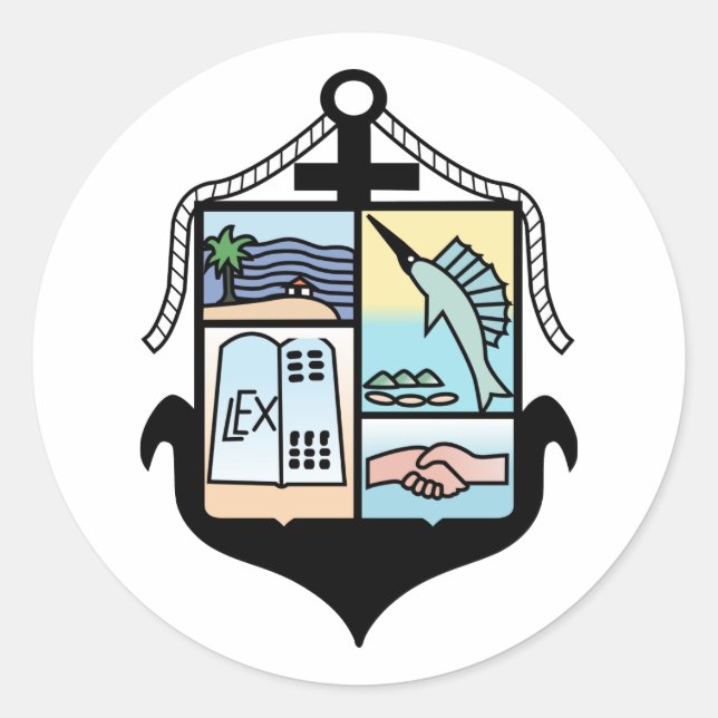 Puerto Vallarta, Mexico Classic Round Sticker (Front)