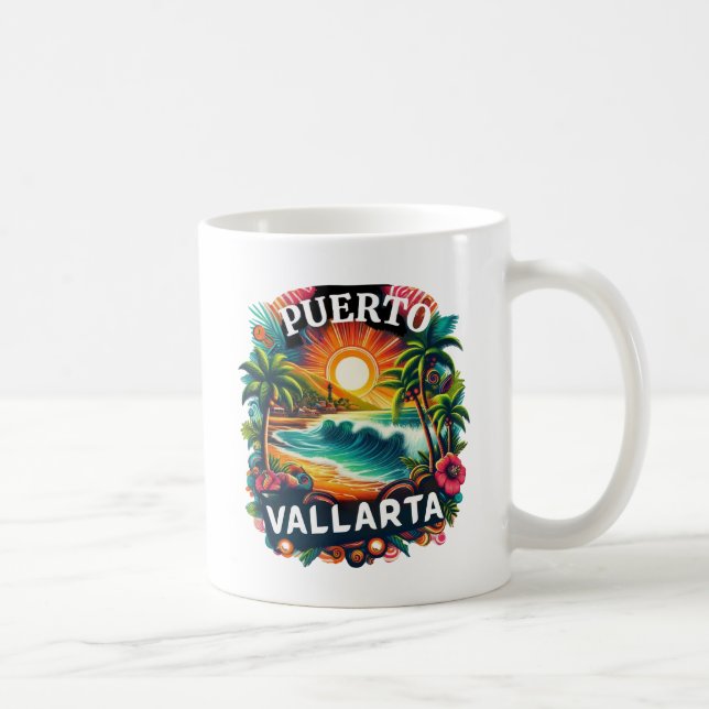 Puerto Vallarta, Mexico Coffee Mug (Right)