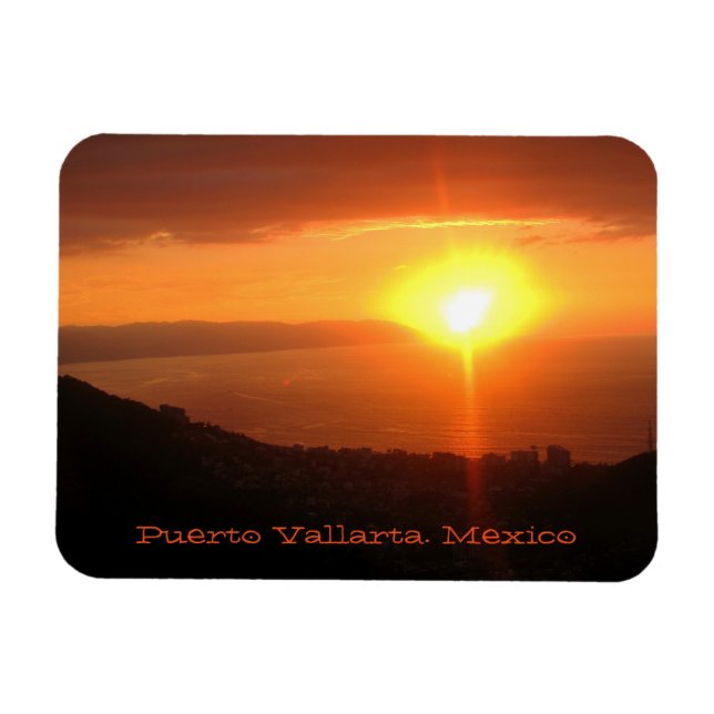 Puerto Vallarta, Mexico souvenir magnet (Horizontal)