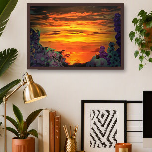 Puerto Vallarta Mexico Sunset 2584 Art Print