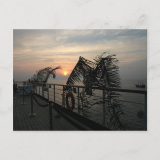 Puerto Vallarta, Mexico Sunset Postcard