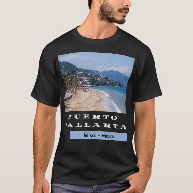 Puerto Vallarta Mexico Travel Souvenirs Travel Pho T-Shirt (Front)