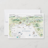 Puerto Vallarta, Mexico | Wedding Itinerary Map