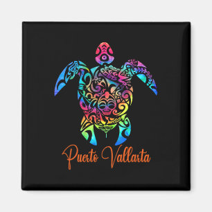 Puerto Vallarta Sea Turtle Family Vacation Summer  Magnet