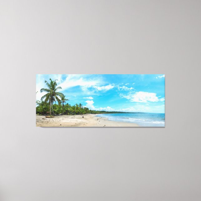 Puerto Viejo Beach Canvas Print (Front)