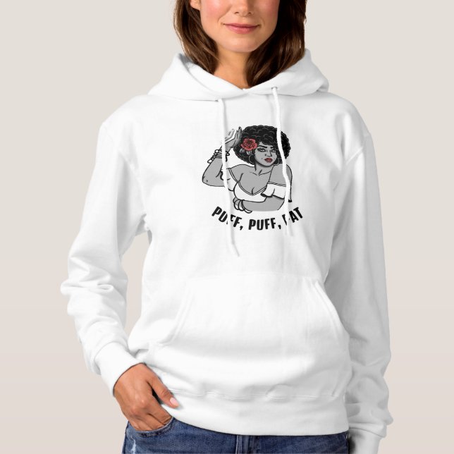 Puff Puff Pat  Hoodie (Front)