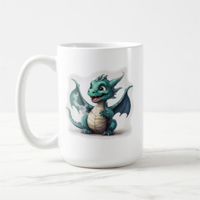 Puff The Little Magic Dragon Coffee Mug (Left)