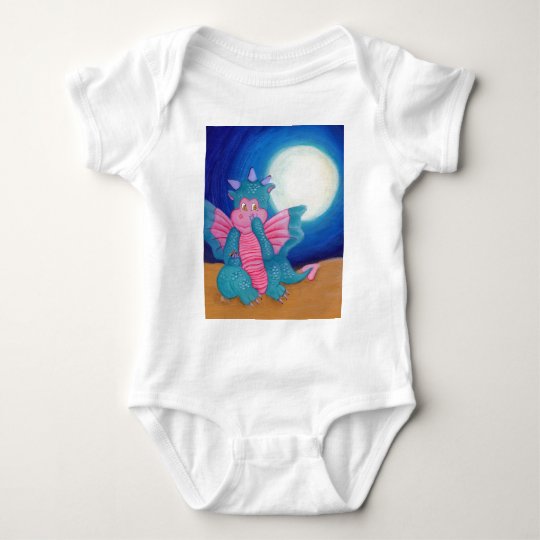 Puff The Magic Dragon Baby Bodysuit