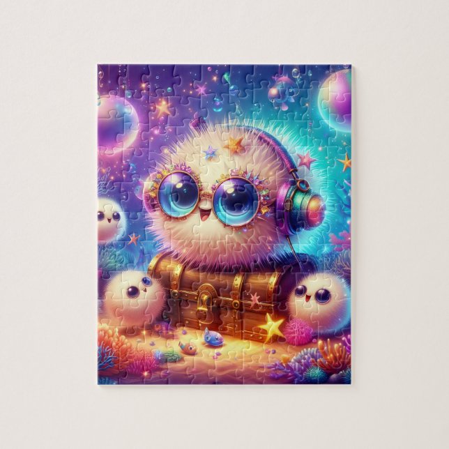 Puffer Fish  Jigsaw Puzzle (Vertical)