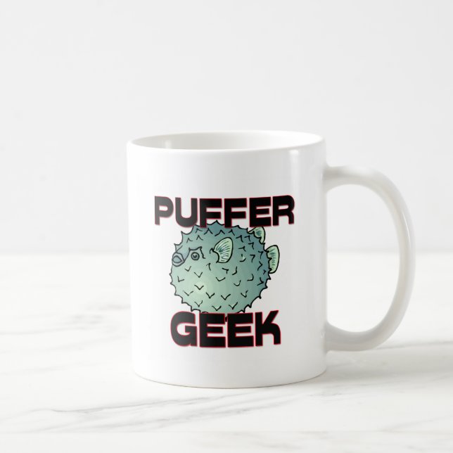 Puffer Geek Coffee Mug (Right)
