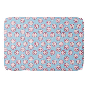 Pufferfish  bath mat