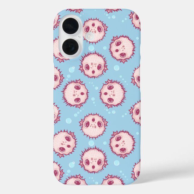 Pufferfish Case-Mate iPhone Case (Back)