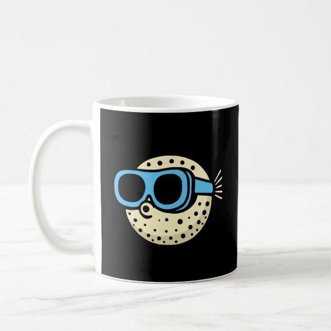 Pufferfish Coffee Mug (Left)