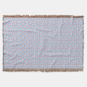 Pufferfish Throw Blanket