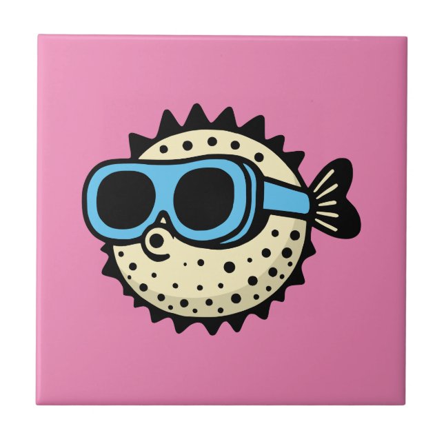 Pufferfish Tile (Front)