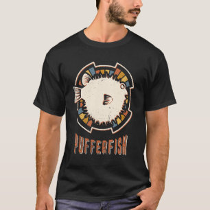 Pufferfish Vintage Classic Retro Animal Love T-Shirt