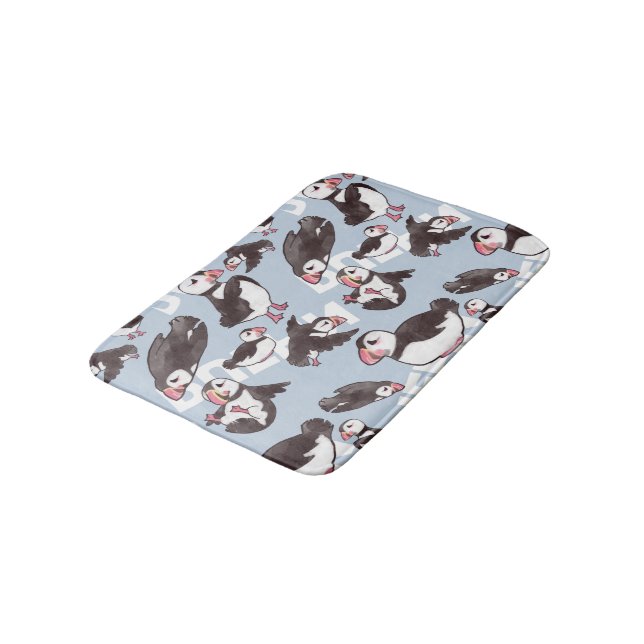 Puffin Bath Mat (Angled)
