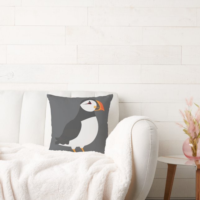 Puffin Bird Cushion (Couch)