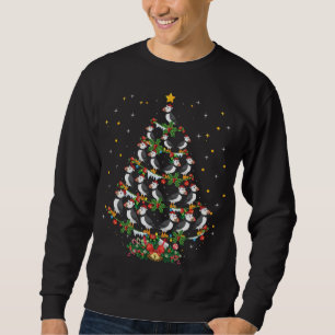 Puffin Bird Lover Xmas Santa Hat Puffin Christmas Sweatshirt