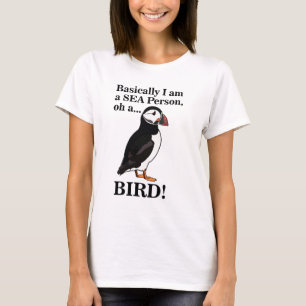 Puffin Bird Seabird Birding Funny T-Shirt