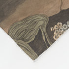 Puffin Birds Wildlife Animals Fleece Blanket