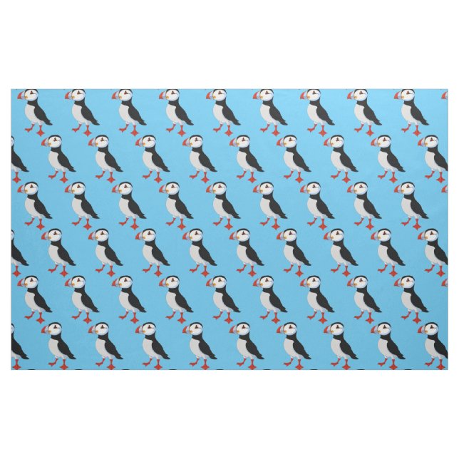 Puffin Design Fabric (Yard)